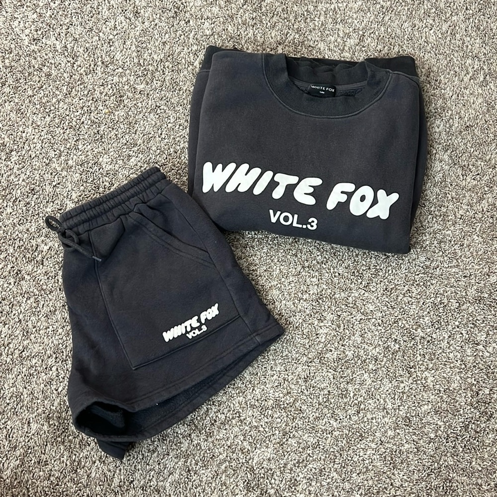 white fox set